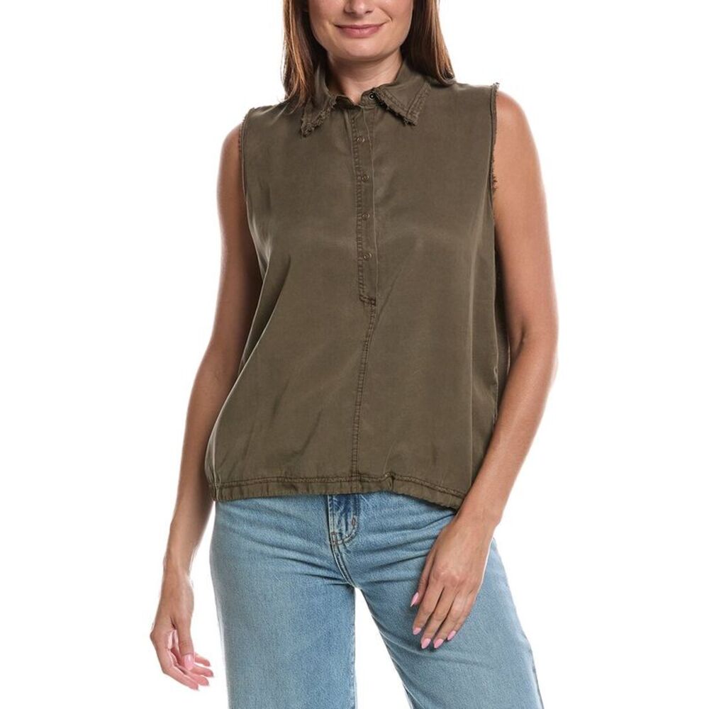 Xcvi Womens  Rein Tank, Brown